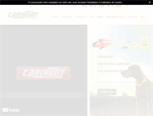 Tablet Screenshot of canihunt.com
